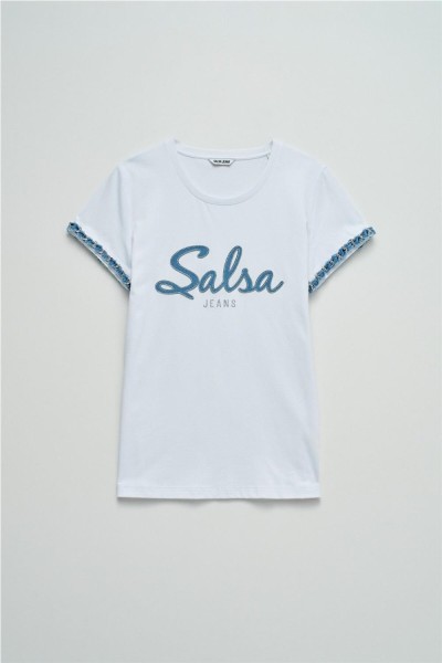Camiseta Salsa con branding