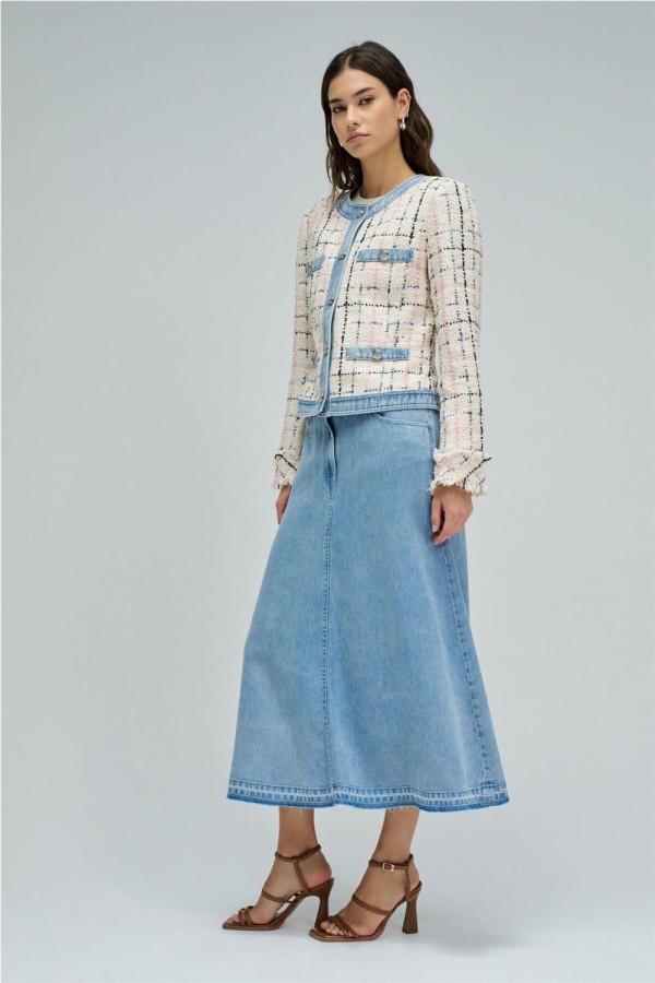 Chaqueta Salsa en tweed 2