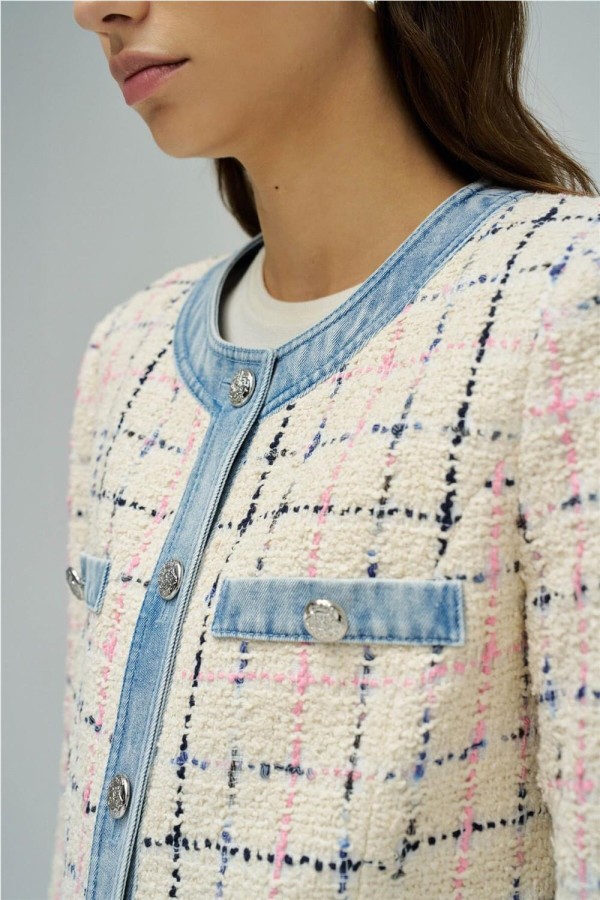 Chaqueta Salsa en tweed