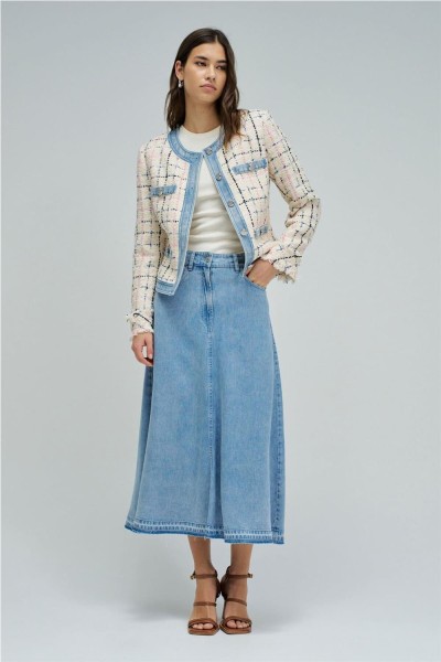 Chaqueta Salsa en tweed