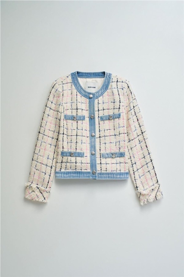 Chaqueta Salsa en tweed