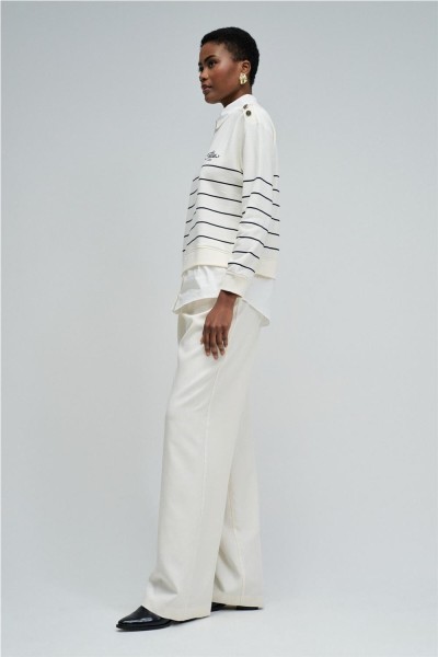 Sudadera Salsa combinada con camisa