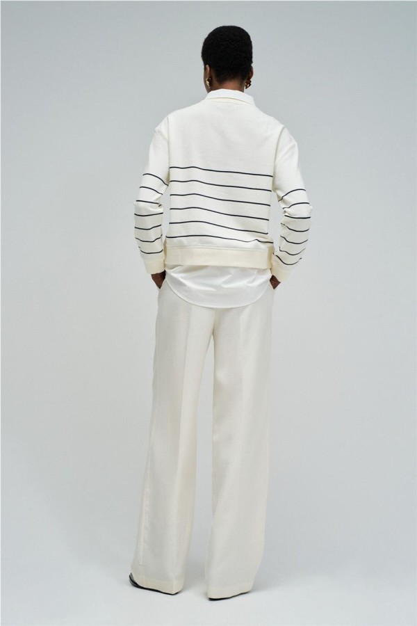 Sudadera Salsa combinada con camisa