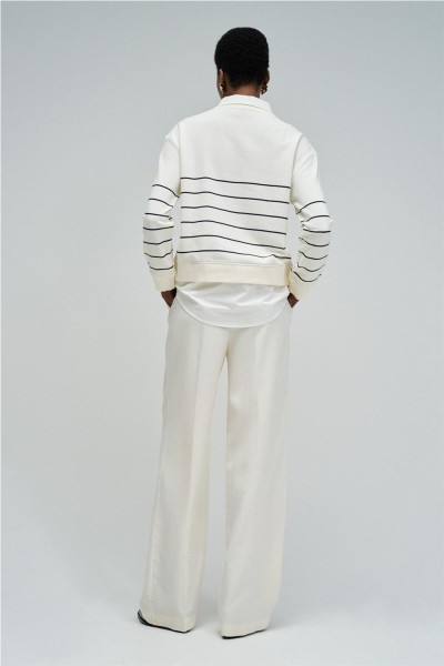 Sudadera Salsa combinada con camisa