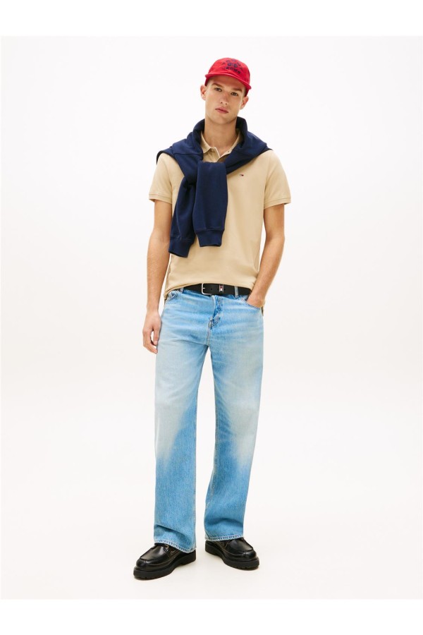 Polo Tommy Jeans de piqué con corte slim y logo 2
