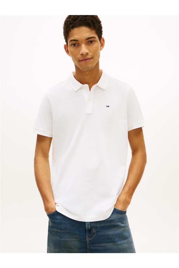 Polo Tommy Jeans de piqué con corte...