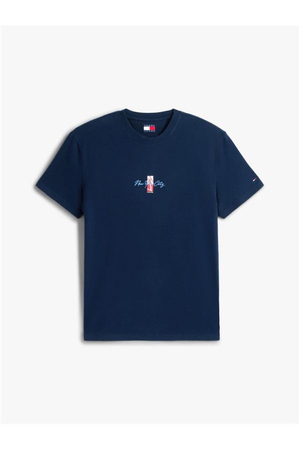 Camiseta Tommy Jeans con logo en la...
