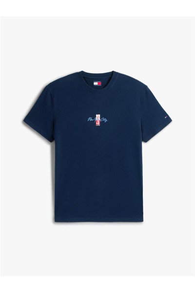 Camiseta Tommy Jeans con logo en la espalda