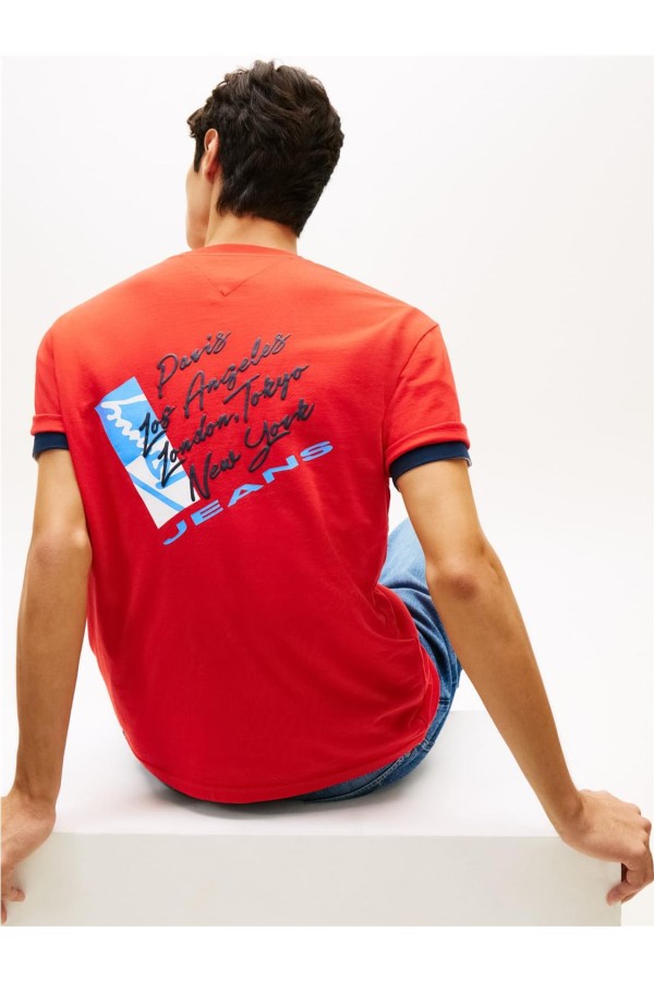 Camiseta Tommy Jeans signature con...