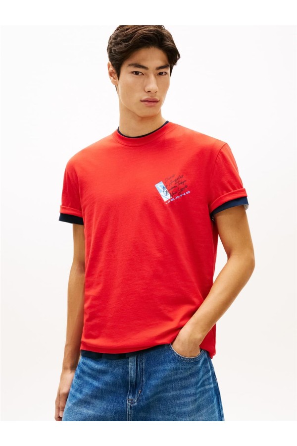 Camiseta Tommy Jeans signature con...