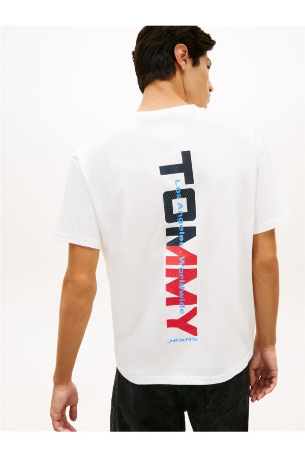 Camiseta Tommy Jeans con logo trasero 2