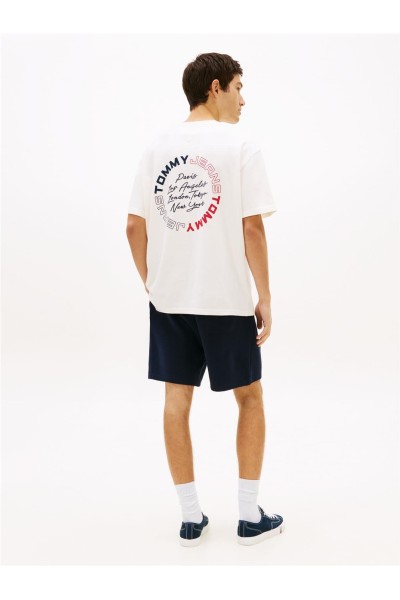 Camiseta Tommy Jeans amplia con logo trasero