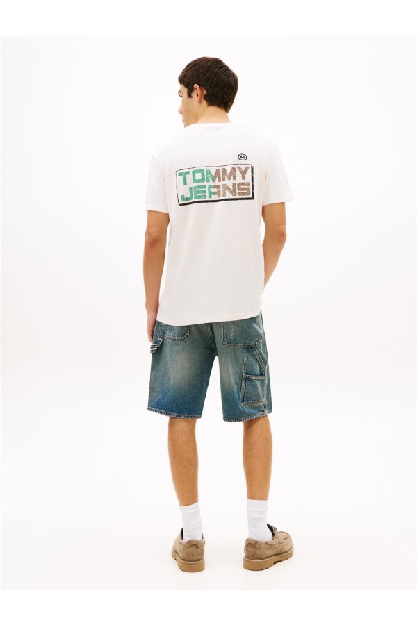 Camiseta Tommy Jeans amplia con logo...