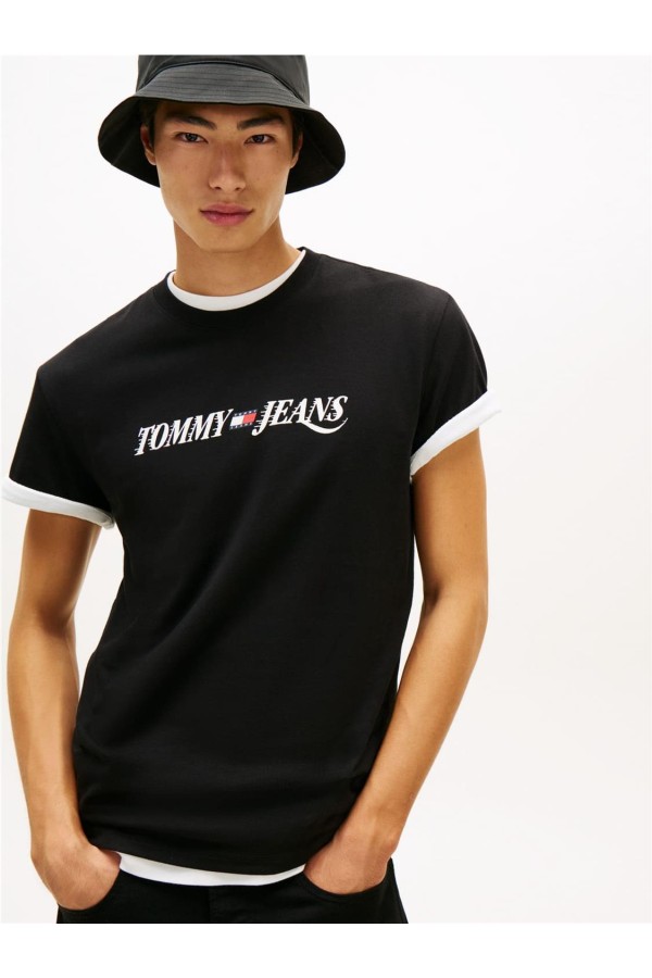 Camiseta Tommy Jeans con logo vintage