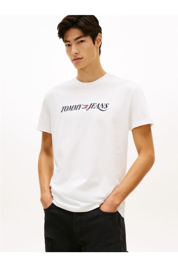 Camiseta Tommy Jeans con logo vintage