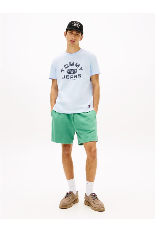 Camiseta Tommy Jeans de punto con cuello redondo 2
