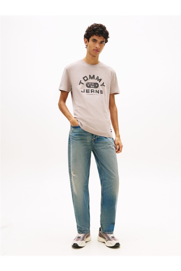 Camiseta Tommy Jeans de punto con...