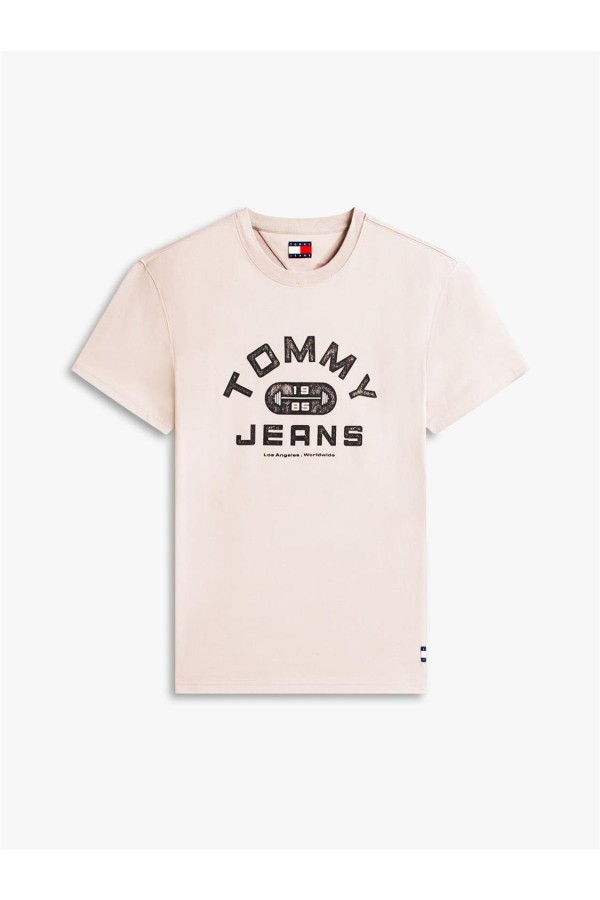 Camiseta Tommy Jeans de punto con...