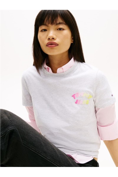 Camiseta Tommy Jeans bubble de cuello redondo