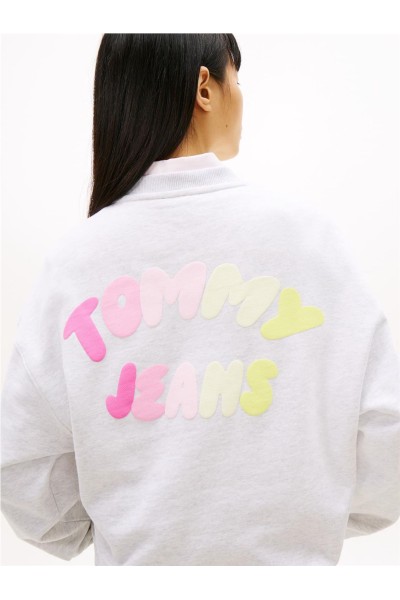Sudadera Tommy Jeans bubble de cuello redondo
