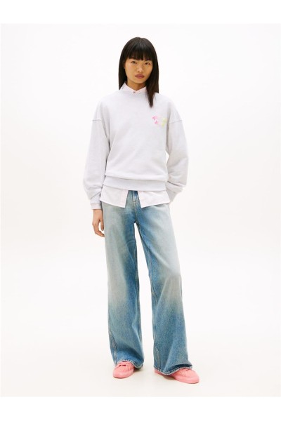 Sudadera Tommy Jeans bubble de cuello redondo