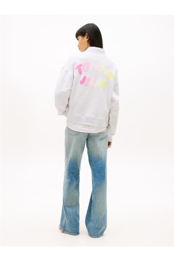 Sudadera Tommy Jeans bubble de cuello...