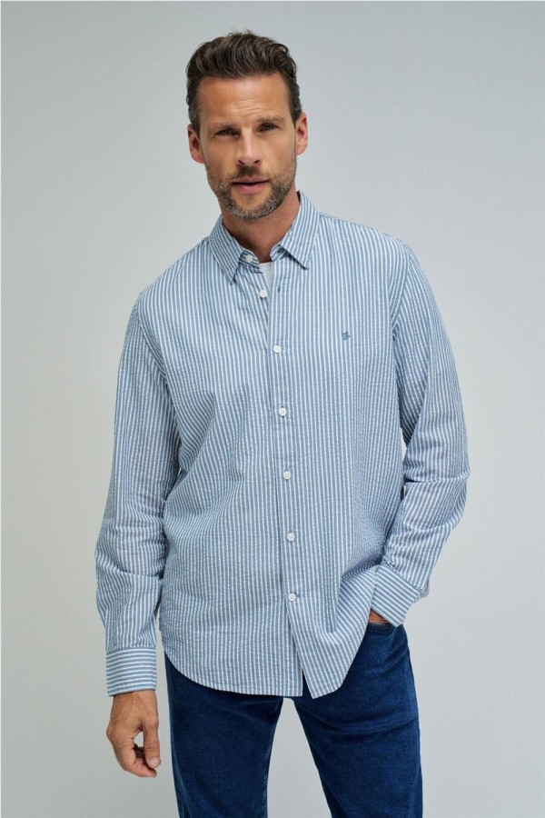 Camisa Salsa con rayas 2