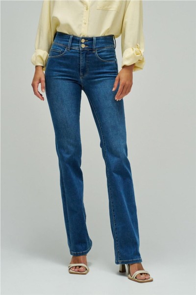 Vaquero Salsa secret push in bootcut soft touch