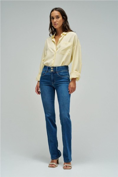 Vaquero Salsa secret push in bootcut soft touch