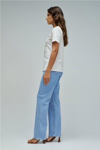 Camiseta de Salsa con estampado y branding