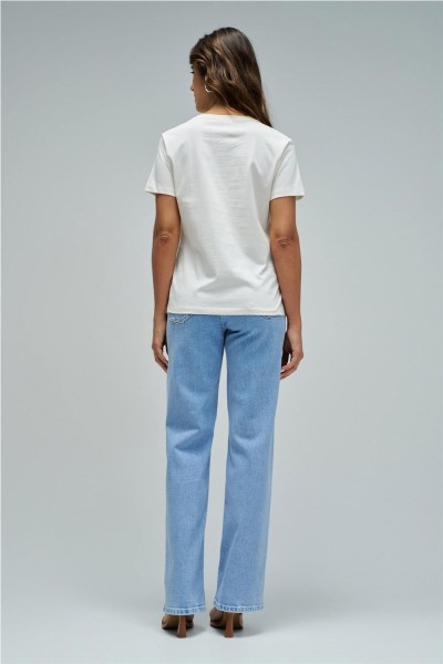 Camiseta de Salsa con estampado y branding