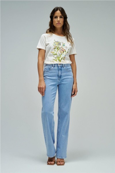 Camiseta de Salsa con estampado y branding