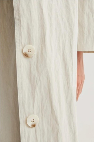 Gabardina Compañía Fantástica blanco roto