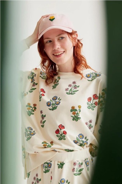 Falda Compañía Fantástica con estampado Gardener