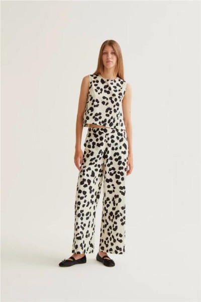 Pantalón Compañía Fantástica con estampado Dalmatian