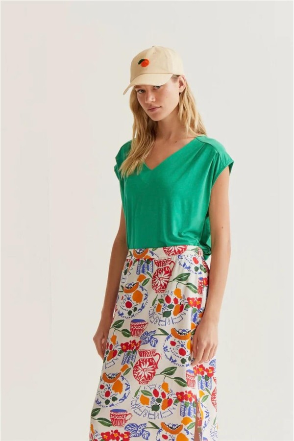 Camiseta Compañía Fantástica verde...