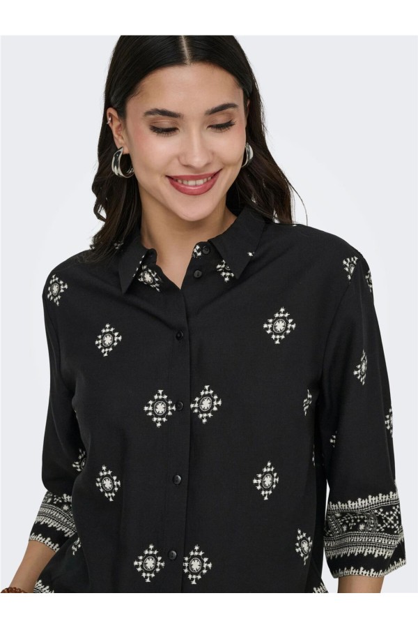 JDYMAGGIE LIFE LOOSE 3/4 SHIRT