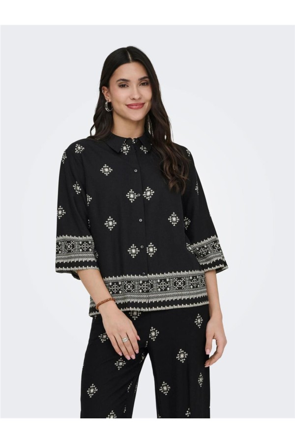 JDYMAGGIE LIFE LOOSE 3/4 SHIRT