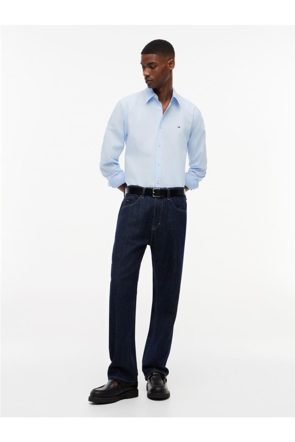 Camisa Tommy Jeans de popelín con...