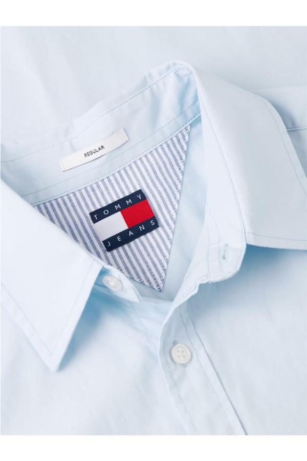 Camisa Tommy Jeans de popelín con...