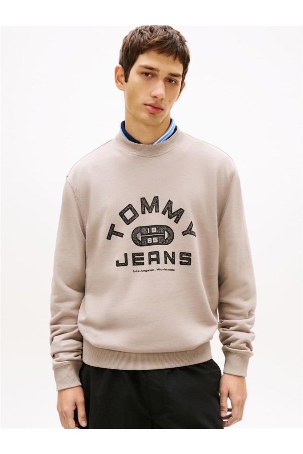 Sudadera Tommy Jeans de felpa con...