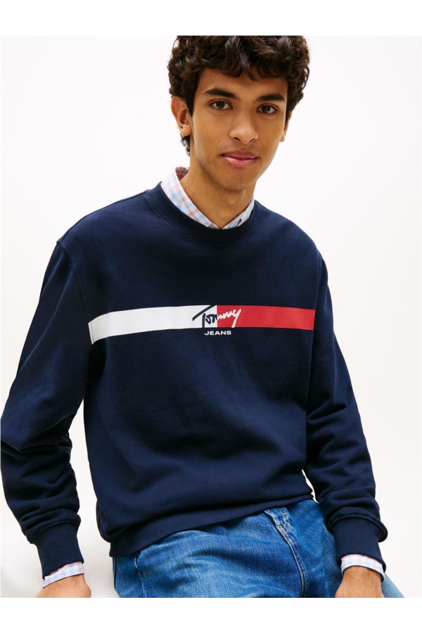 Sudadera Tommy Jeans de cuello...