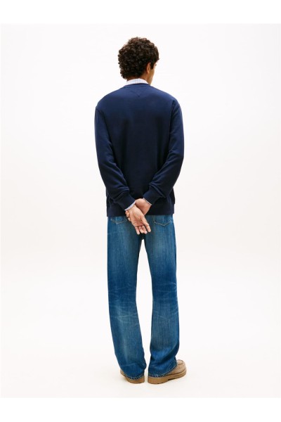 Sudadera Tommy Jeans de cuello redondo con logo