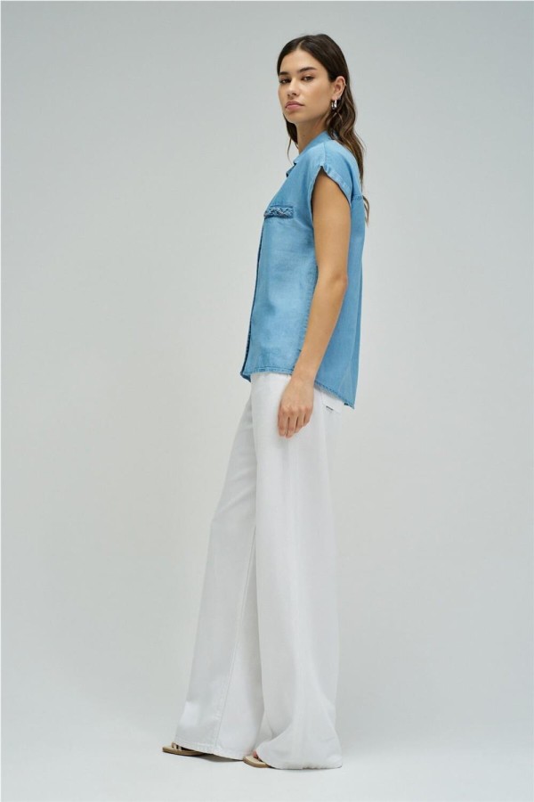 Camisa Salsa en lightdenim