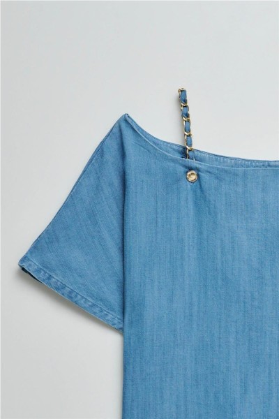 Blusa Salsa en lightdenim