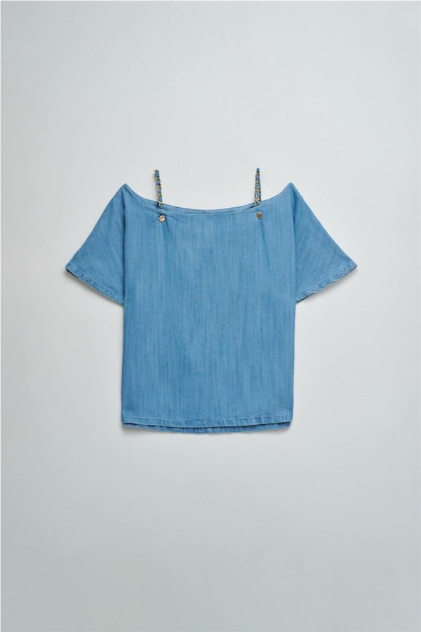 Blusa Salsa en lightdenim
