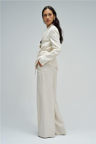 Blazer Salsa con lino