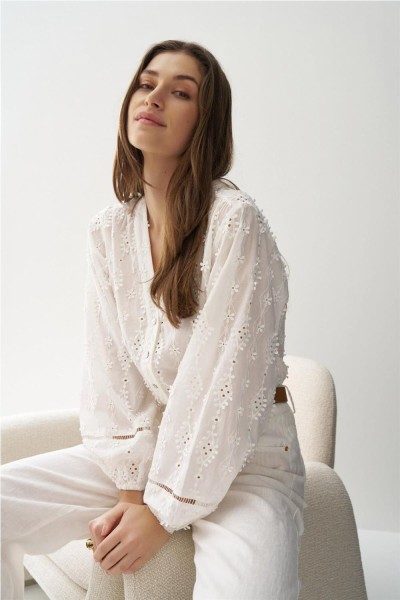 Blusa Salsa con bordados