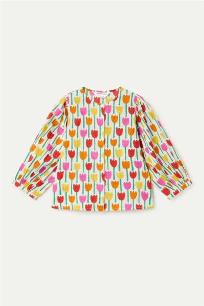 Camisa Compañía Fantástica con estampado Tulipa