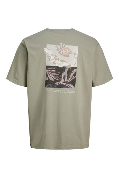 Camiseta Jack & Jones montaul con dibujo en la espalda
